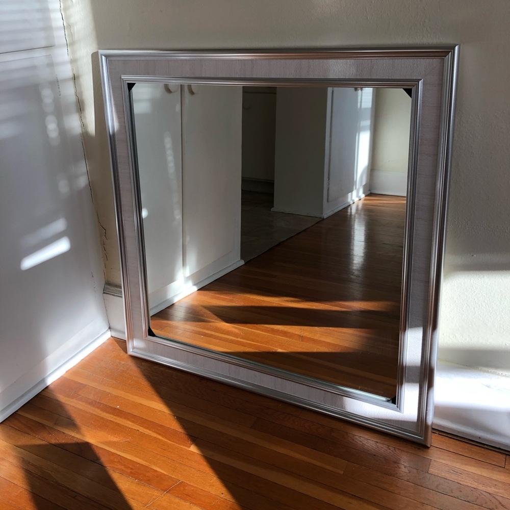 Brand New Grey Wall Mirror!